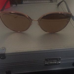 18k Rosegold Chanel cateye sunglasses
